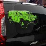 Наклейка Hummer
