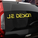 Наклейка JE DESIAN