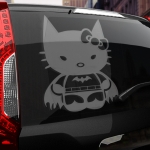 Наклейка KITTY BATMAN