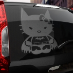 Наклейка KITTY BATMAN