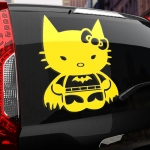 Наклейка KITTY BATMAN