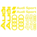Наклейка AUDI набор