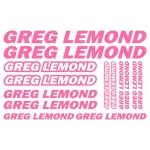 Наклейка GREG LEMOND комплект 30х20 см