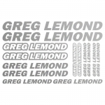 Наклейка GREG LEMOND комплект 30х20 см