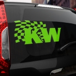 Наклейка KW