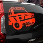 Наклейка LADA NIVA