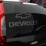 Наклейка логотип Chevrolet