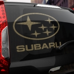 Наклейка логотип Subaru