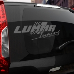 Наклейка LUMMA tuning