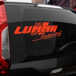 Наклейка LUMMA tuning