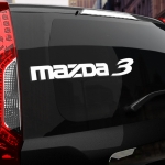 Наклейка MAZDA 3