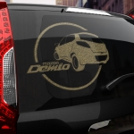 Наклейка Mazda DEMIO