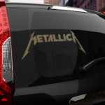 Наклейка Metallica logo