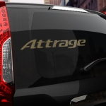 Наклейка Mitsubishi Attrage