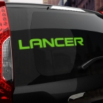 Наклейка Mitsubishi Lancer