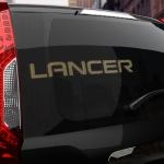 Наклейка Mitsubishi Lancer