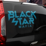 Наклейка Black Star Mafia