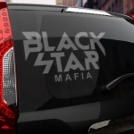 Наклейка Black Star Mafia
