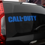Наклейка CALL of DUTY