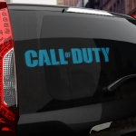 Наклейка CALL of DUTY
