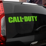 Наклейка CALL of DUTY