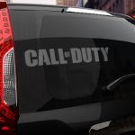 Наклейка CALL of DUTY