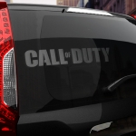Наклейка CALL of DUTY