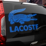 Наклейка Lacoste