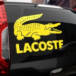 Наклейка Lacoste