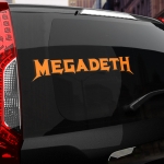 Наклейка Megadeth