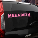 Наклейка Megadeth