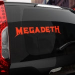 Наклейка Megadeth