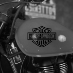 Наклейка на мотоцикл Harley-Davidson