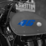 Наклейка на мотоцикл Honda 46