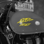 Наклейка на мотоцикл Honda XLR25