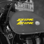 Наклейка Kawasaki ZX-12R на мотоцикл
