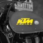 Наклейка KTM racing