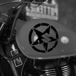 Наклейка на мотоцикл PUNISHER SUZUKI