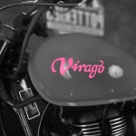 Наклейка YAMAHA VIRAGO на мотоцикл