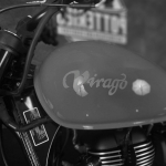 Наклейка YAMAHA VIRAGO на мотоцикл