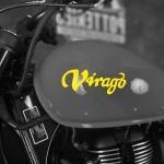 Наклейка YAMAHA VIRAGO на мотоцикл