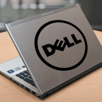 Наклейка на ноутбук DELL (Круглая)