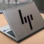 Наклейка на ноутбук HP Logo