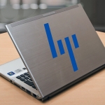 Наклейка на ноутбук HP Logo