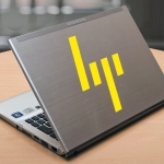 Наклейка на ноутбук HP Logo