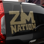 Наклейка ZM NATION