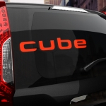 Наклейка Nissan CUBE