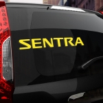 Наклейка Nissan Sentra