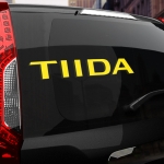 Наклейка Nissan TIIDA