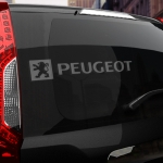 Наклейка Peugeot logo